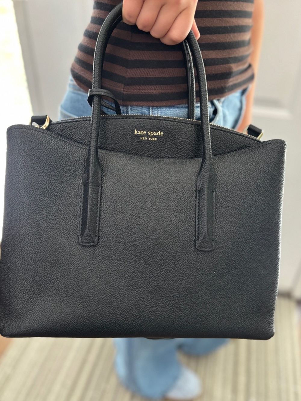 Kate Spade New York Black Satchel